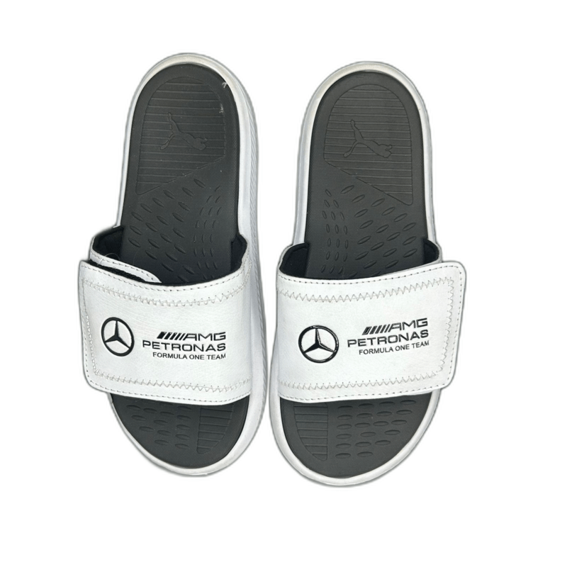 mercedes sliders white